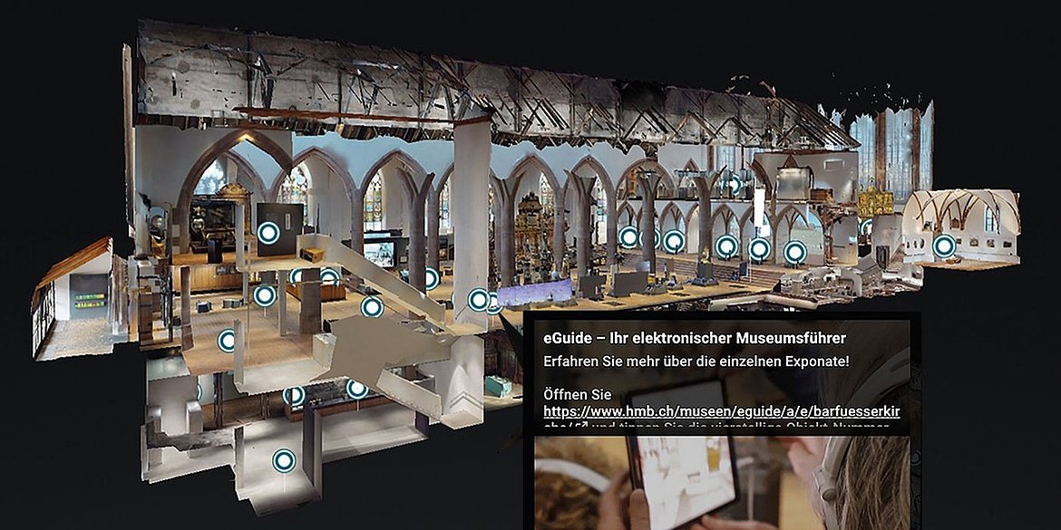 Barfüsserkirche: 3D-Ansicht